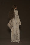 Mutedance 24 Autumn and Winter Wear Scarf Flower Dye Long Dress MD-MD24FW105-HOAYR MD24FW106